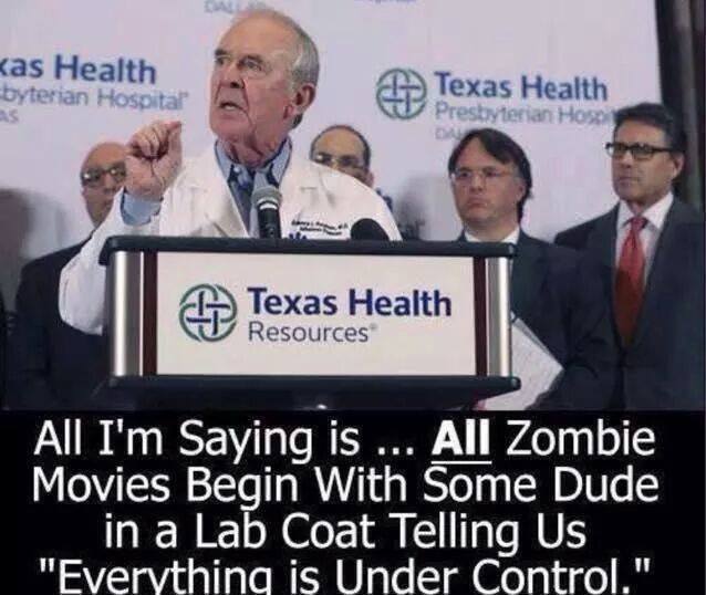 funny photos - zombie movies