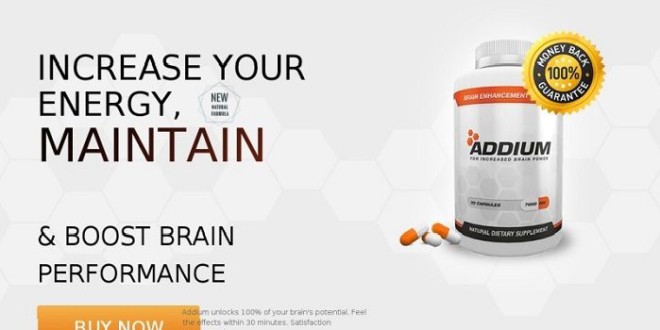 addium increase your energy and maintain it